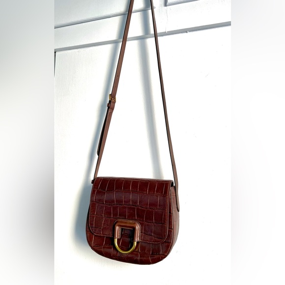 Fossil Crossbody Brown Leather Bag - Picture 8 of 8